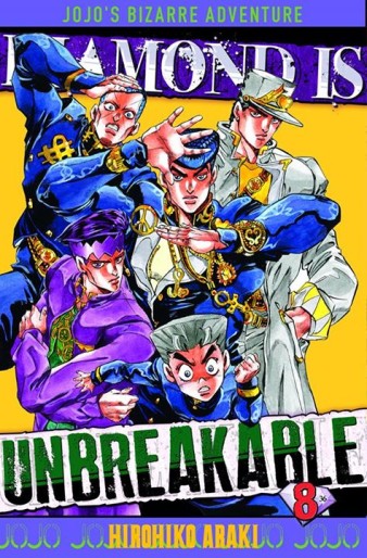 Manga - Manhwa - Jojo's bizarre adventure - Saison 4 - Diamond is Unbreakable Vol.8