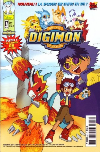 Manga - Manhwa - Digimon - Digital Monsters - Comics Vol.17