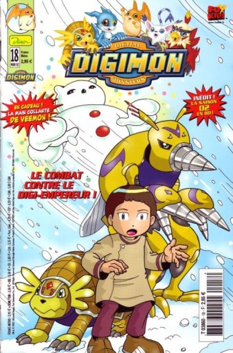 Manga - Manhwa - Digimon - Digital Monsters - Comics Vol.18