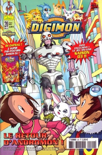 Manga - Manhwa - Digimon - Digital Monsters - Comics Vol.20