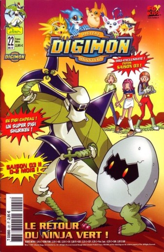 Manga - Manhwa - Digimon - Digital Monsters - Comics Vol.22