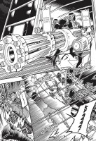 Planche supplémentaire Dragon Metropolis © Animen / Nikoukeikaku /Barz Jr. Tous droits réservés.