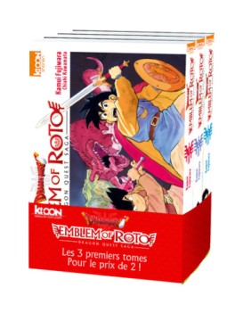 Manga - Manhwa - Dragon Quest - Emblem of Roto - Pack découverte Vol.0