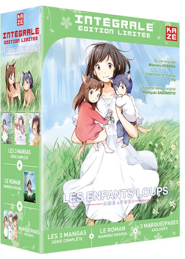 Manga - Manhwa - Enfants loups (les) - Ame & Yuki - Coffret intégrale