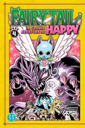 Manga - Manhwa - Fairy Tail - La Grande Aventure De Happy Vol.4