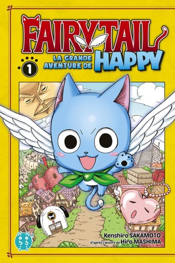 Manga - Manhwa - Fairy Tail - La Grande Aventure De Happy Vol.1
