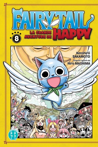 Manga - Manhwa - Fairy Tail - La Grande Aventure De Happy Vol.8