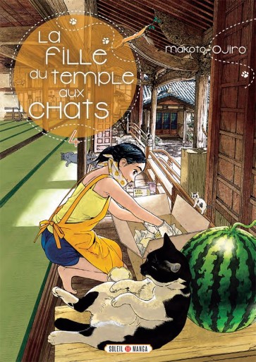 Manga - Manhwa - Fille du Temple aux Chats (la) Vol.4