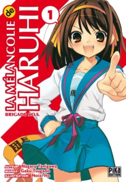 Manga - Mélancolie de Haruhi - Brigade S.O.S (la) Vol.1