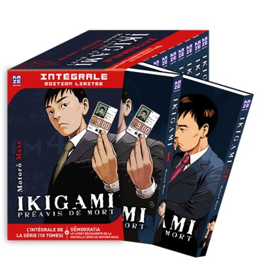 Manga - Manhwa - Ikigami - Préavis de mort - Coffret intégrale