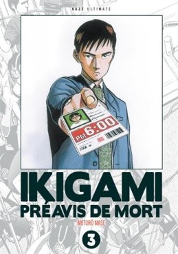 Manga - Manhwa - Ikigami - Préavis de mort - Ultimate Vol.3