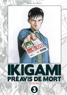 manga - Ikigami - Préavis de mort - Ultimate Vol.3