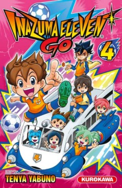 manga - Inazuma Eleven GO! Vol.4