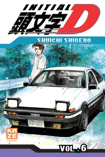 Manga - Manhwa - Initial D Vol.6