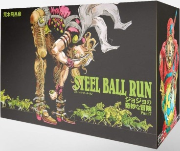 Manga - Manhwa - Jojo no Kimyô na Bôken - Part 7 - Steel Ball Run - Bunkô - coffret intégrale jp Vol.0