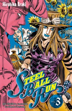 Manga - Jojo's bizarre adventure - Saison 7 - Steel Ball Run Vol.3