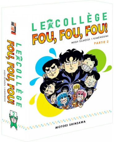 Manga - Manhwa - Collège Fou Fou Fou (le) - Kimengumi - Coffret Collector Vol.2