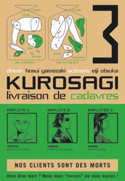 Manga - Kurosagi - Livraison de cadavres Vol.3