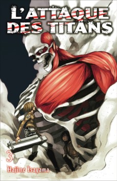 manga - Attaque Des Titans (l') - France Loisirs Vol.3 - Vol.4