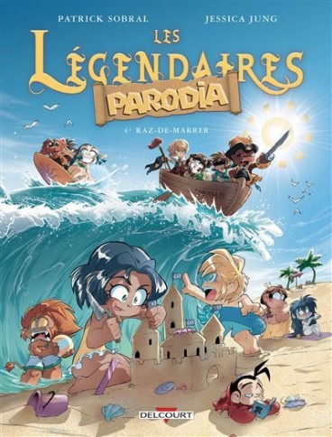 Manga - Manhwa - Légendaires (les) - Parodia Vol.4