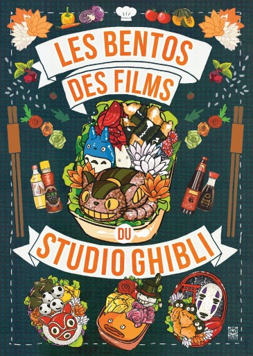 Manga - Manhwa - Bentos des films du Studio Ghibli (Les)