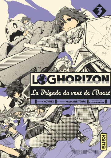 Manga - Manhwa - Log Horizon - La Brigade du Vent de l'Ouest Vol.3
