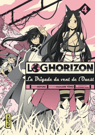 Manga - Manhwa - Log Horizon - La Brigade du Vent de l'Ouest Vol.4