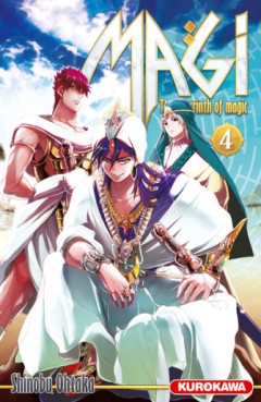 Manga - Magi - The Labyrinth of Magic Vol.4