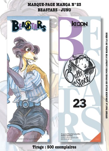 Manga - Manhwa - Marque-pages - Bulle en Stock Vol.23