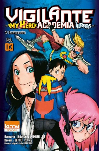Manga - Manhwa - Vigilante – My Hero Academia Illegals Vol.3
