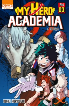 Manga - My Hero Academia Vol.3