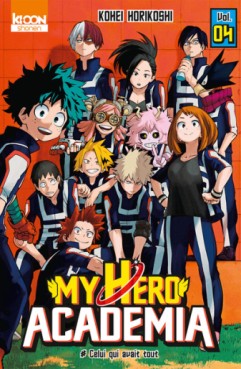 manga - My Hero Academia Vol.4