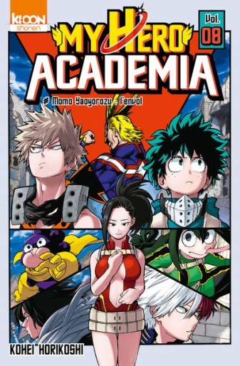 Manga - Manhwa - My Hero Academia Vol.8