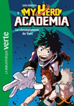 Manga - Manhwa - My Hero Academia - Bibliotheque verte Vol.3