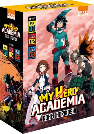 Manga - Manhwa - My Hero Academia - Coffret Starter (2017)