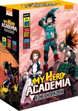 Manga - My Hero Academia - Coffret Starter (2017)