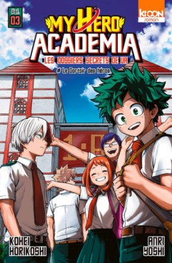 Manga - My Hero Academia - Les dossiers secrets de UA Vol.3