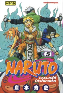 Manga - Manhwa - Naruto Vol.5