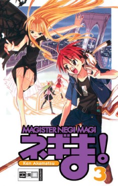 Manga - Manhwa - Negima! Magister Negi Magi de Vol.3