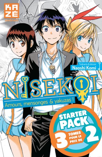 Manga - Manhwa - Nisekoi - Amours, mensonges et yakuzas! - Coffret starter