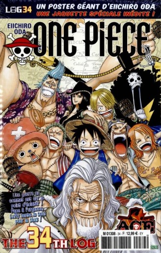 Manga - Manhwa - One Piece - The first log Vol.34