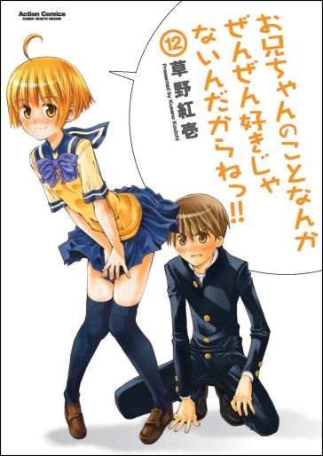 Manga - Manhwa - Oniichan no Koto Nanka Zenzen Suki Janain Dakara ne!! jp Vol.12