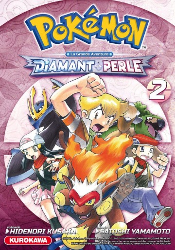 Manga - Manhwa - Pokémon - la grande aventure - Diamant Perle Platine Vol.2