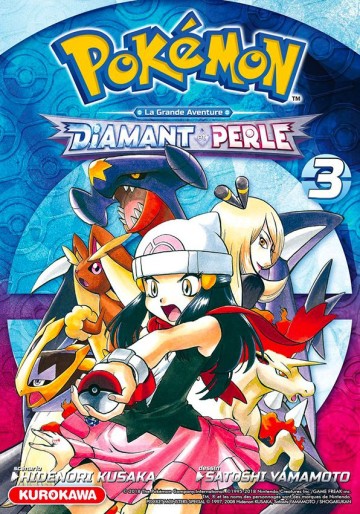 Manga - Manhwa - Pokémon - la grande aventure - Diamant Perle Platine Vol.3