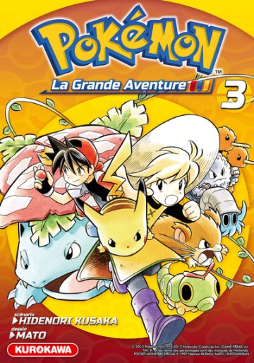 Manga - Manhwa - Pokémon - la grande aventure Vol.3