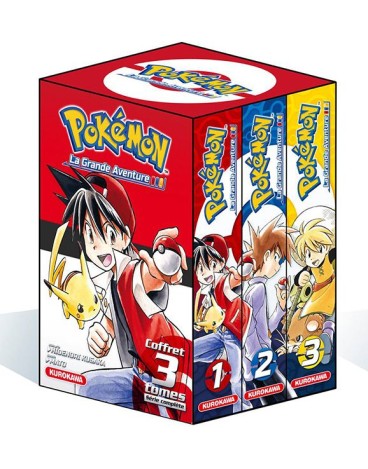 Manga - Manhwa - Pokémon - La Grande Aventure - Coffret