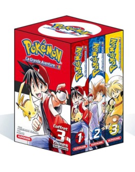 manga - Pokémon - la grande aventure - Coffret