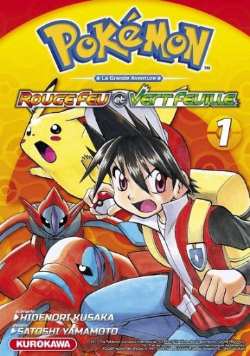 Manga - Manhwa - Pokémon - la grande aventure - Rouge feu et Vert feuille / Emeraude Vol.1