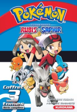 Manga - Manhwa - Pokémon - la grande aventure – Rubis et Saphir ! - Coffret Intégrale