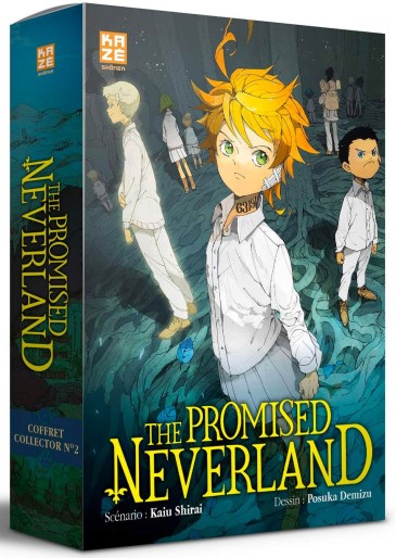 Manga - Manhwa - The Promised Neverland - Coffret T12 + Roman 2